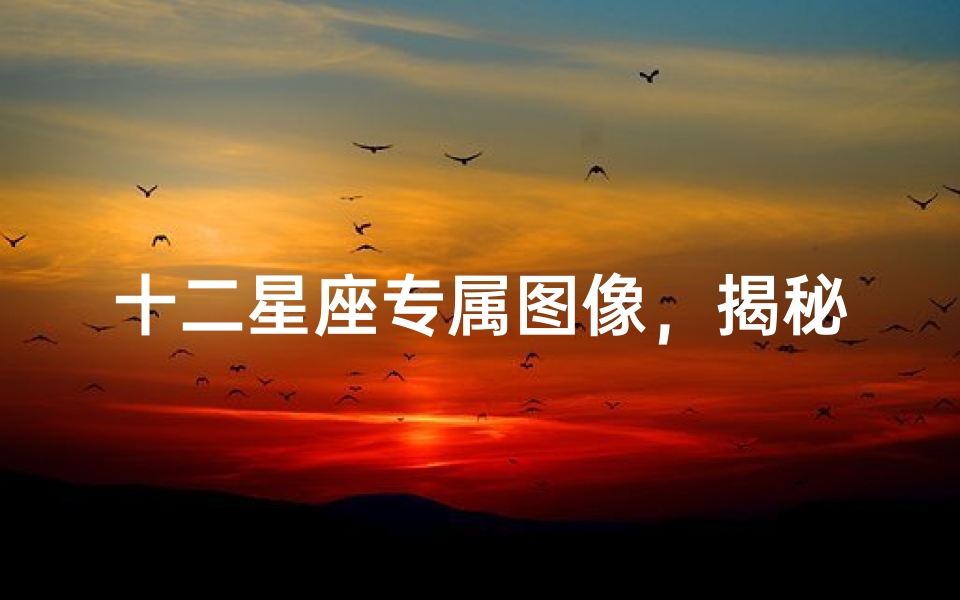 十二星座专属图像,揭秘你的星座代表图案