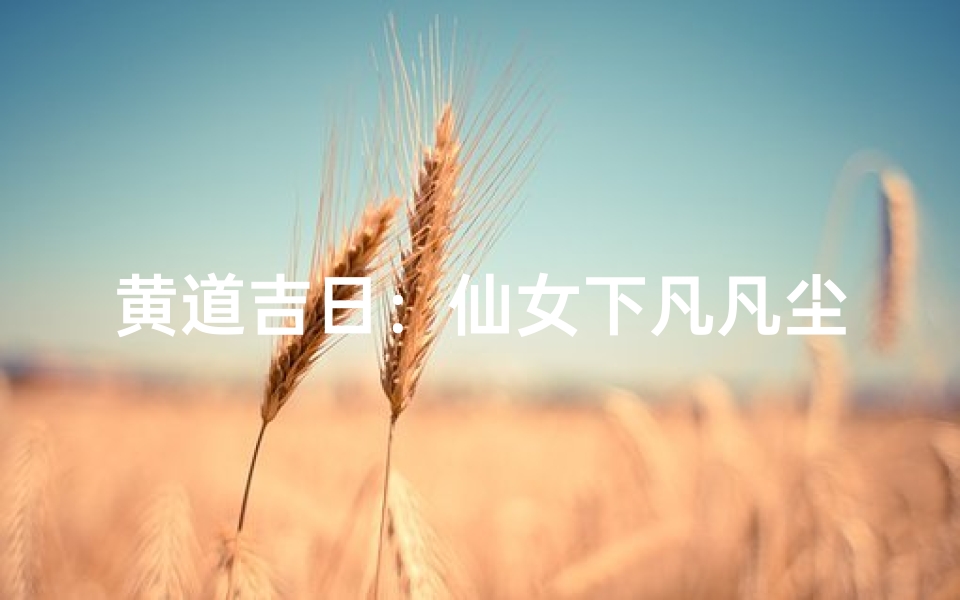 黄道吉日:仙女下凡凡尘记