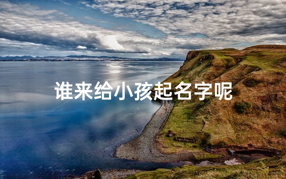 谁来给小孩起名字呢