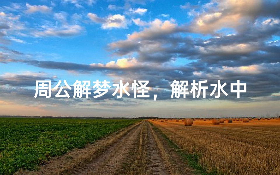 周公解梦水怪,解析水中异兽的深层预兆