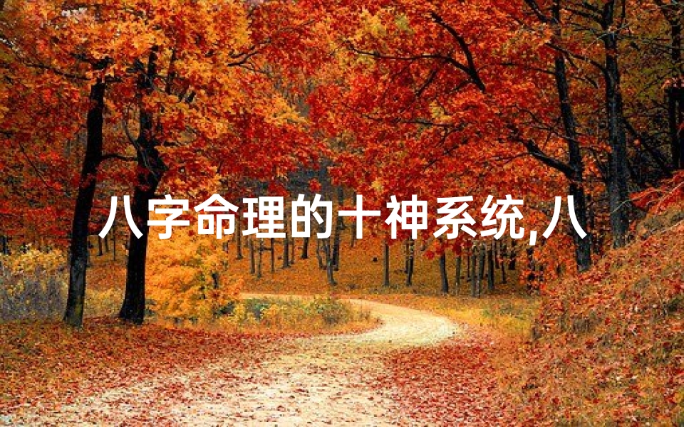 八字命理的十神系统,八字十神详解大全讲座