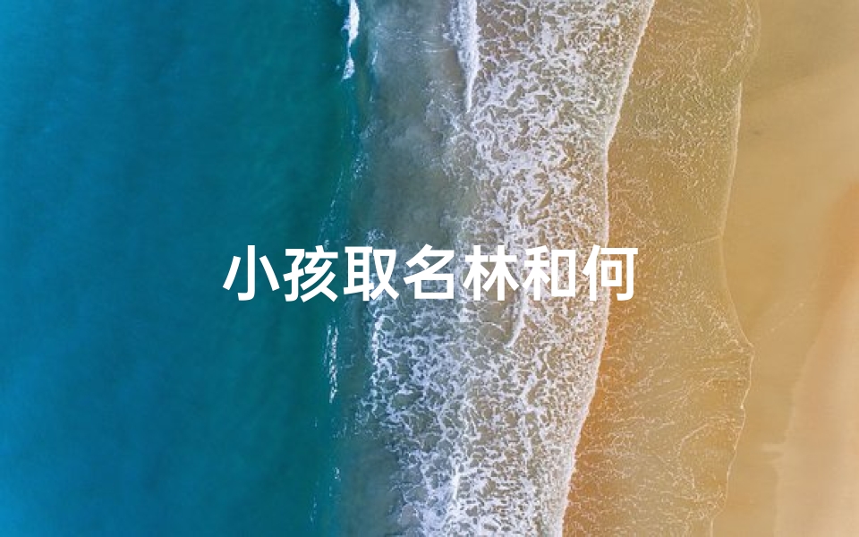 小孩取名林和何