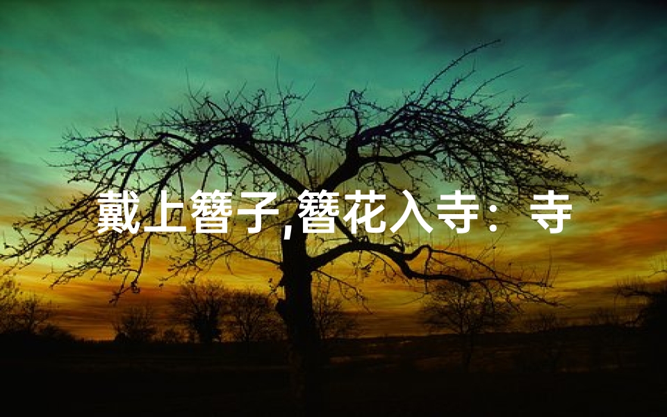 戴上簪子,簪花入寺:寺庙簪子禁忌揭秘