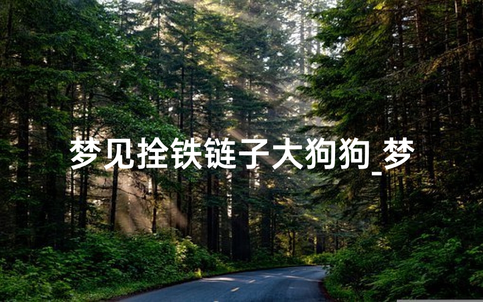 梦见拴铁链子大狗狗_梦见拴铁链的狗