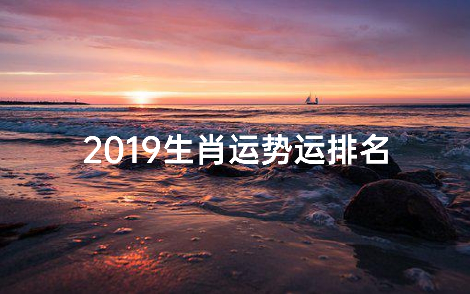 2019生肖运势运排名-2019生肖运程