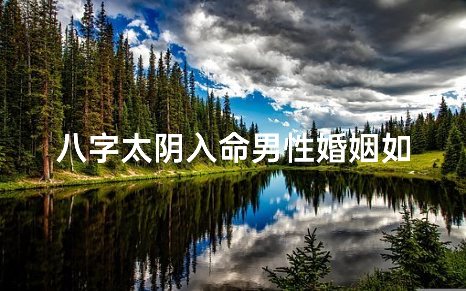八字太阴入命男性婚姻如何、男命太阴星代表人物