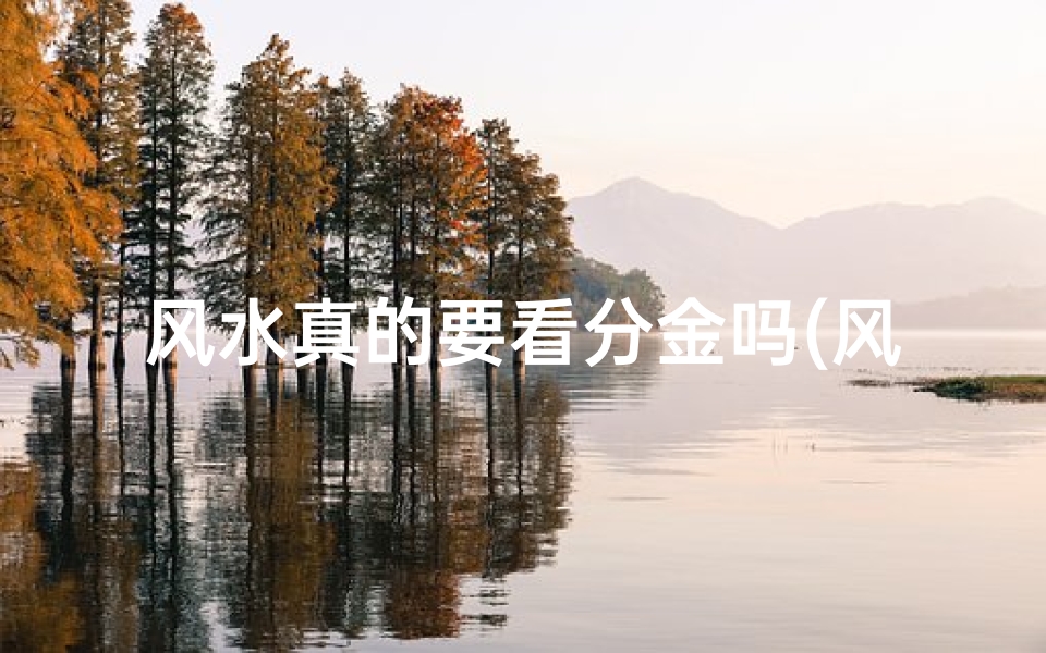 风水真的要看分金吗(风水布局需看分金?揭秘传统观念的奥秘)