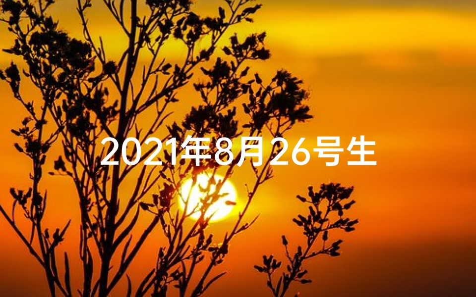 2021年8月26号生肖—8月26日生肖运势大揭秘:每日运势指南揭晓