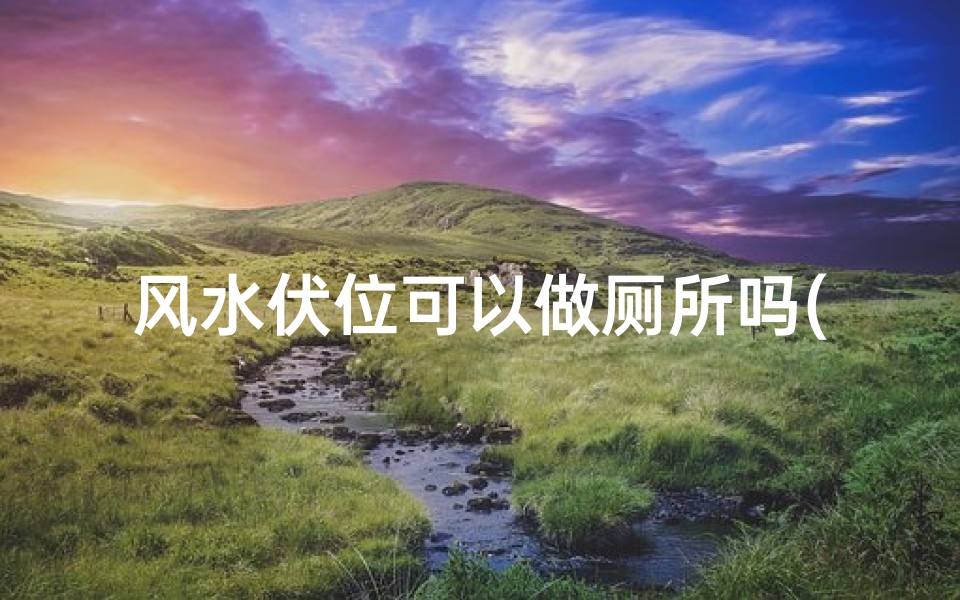 风水伏位可以做厕所吗(风水伏位设厕所可行吗?揭秘家居风水禁忌)