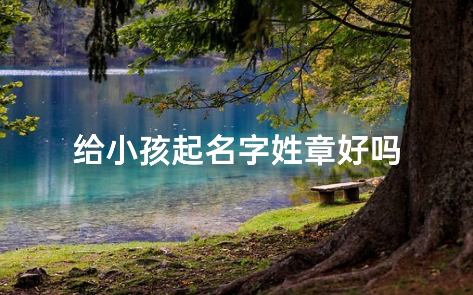 给小孩起名字姓章好吗