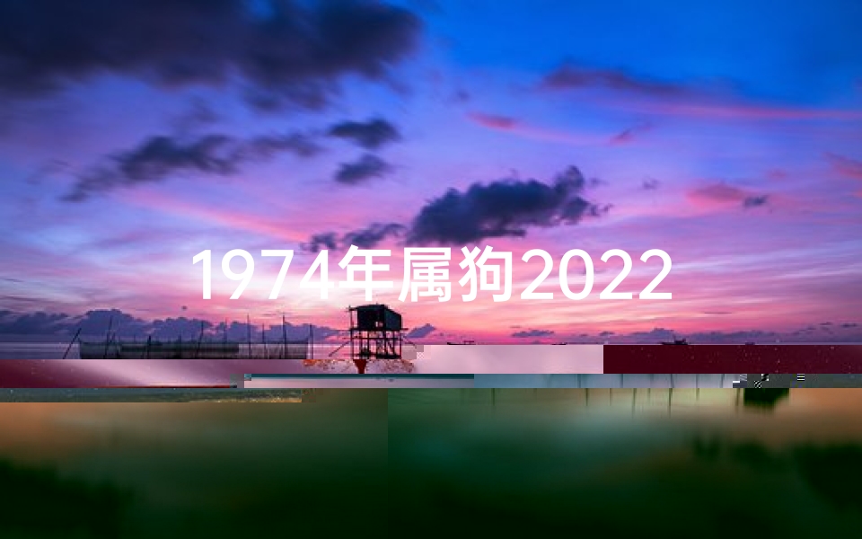 1974年属狗2022年运势及运程-74年狗年运势大揭秘:财运亨通,事业腾飞