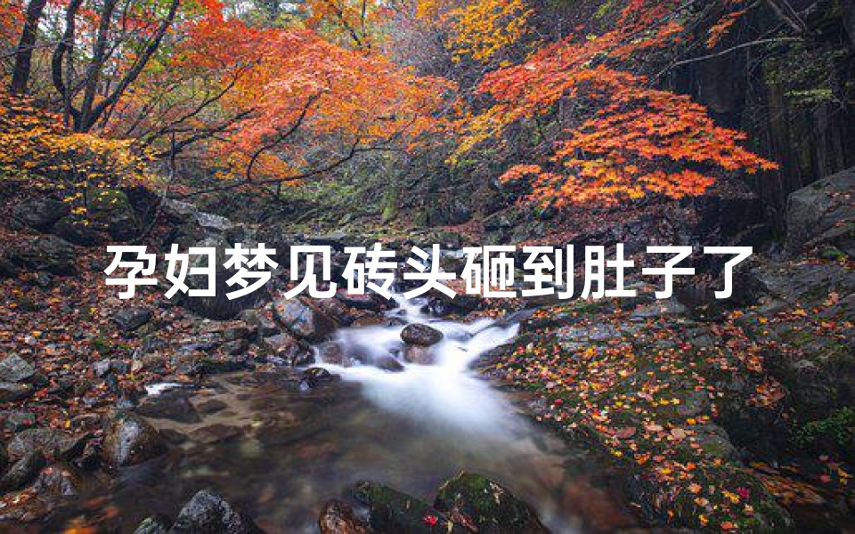 孕妇梦见砖头砸到肚子了_孕妇梦见砖头生男生女