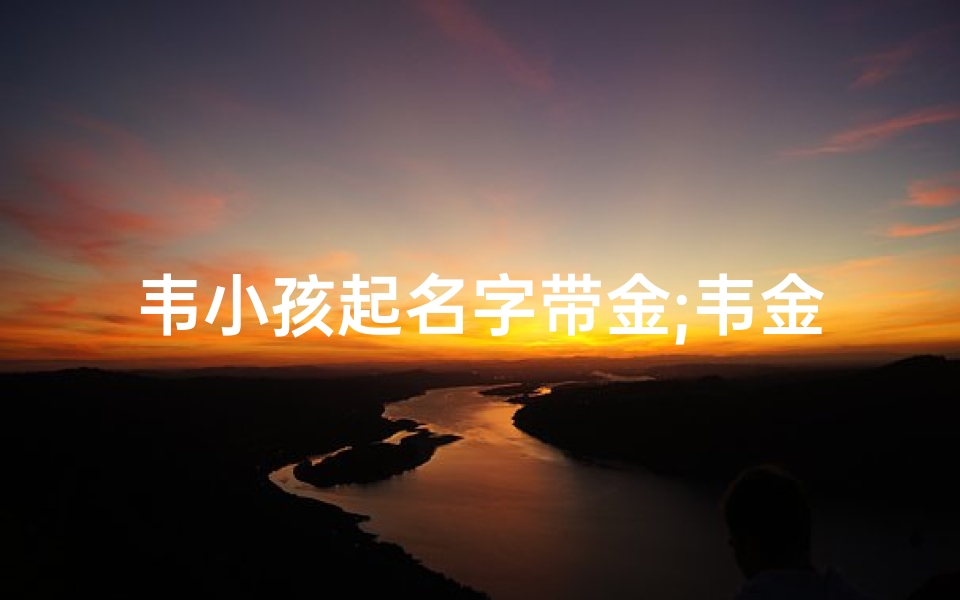 韦小孩起名字带金;韦金开头的名字
