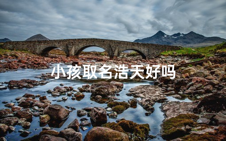 小孩取名浩天好吗