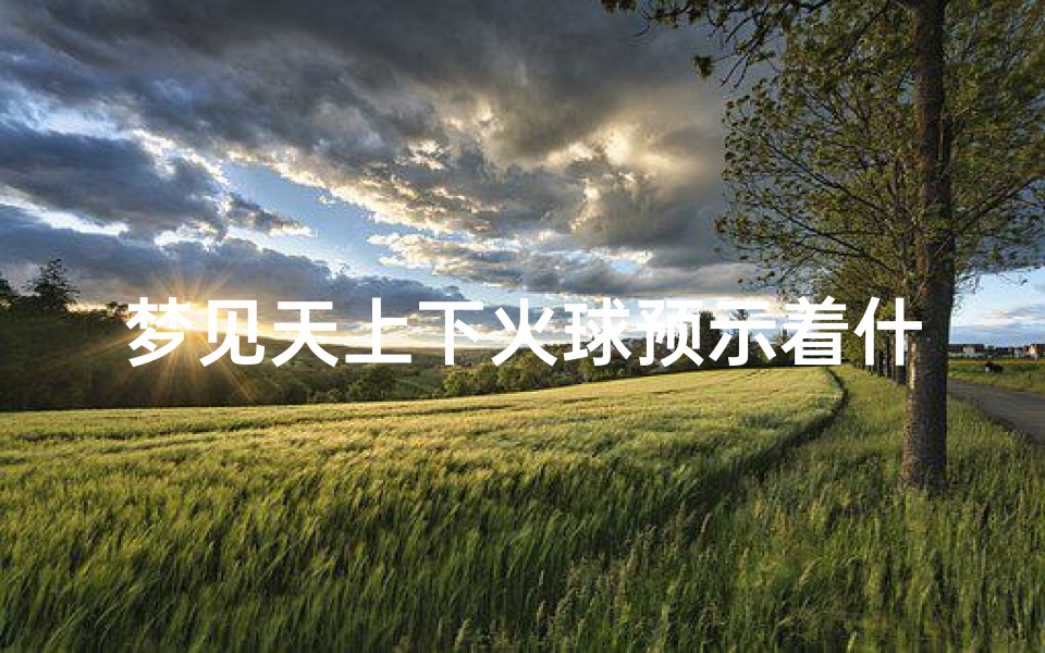 梦见天上下火球预示着什么_梦见天上下火球怎么回事