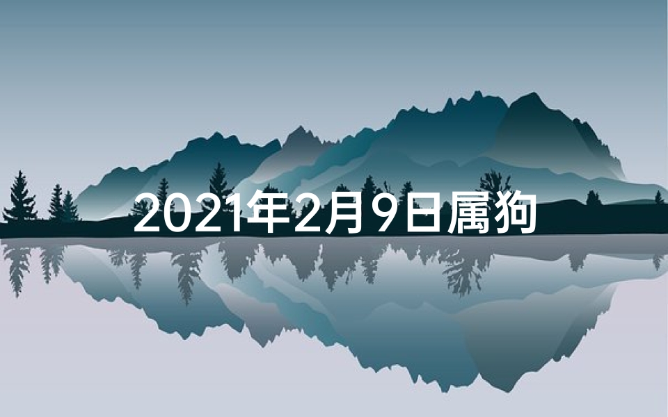 2021年2月9日属狗运势;9月2日生肖狗麻将运势:好运连连,牌局丰收