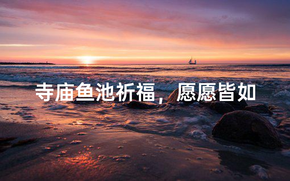 寺庙鱼池祈福,愿愿皆如愿