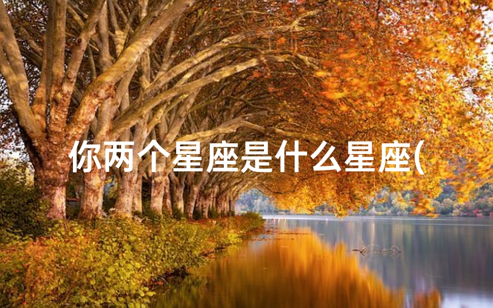 你两个星座是什么星座(百度提问我现在是什么星座 )