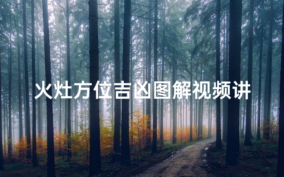 火灶方位吉凶图解视频讲解(《火灶方位吉凶揭秘:家居风水视频讲解》)