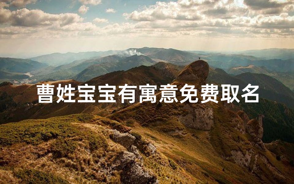 曹姓宝宝有寓意免费取名,曹姓龙宝宝取名:丁予,寓意吉祥,未来可期