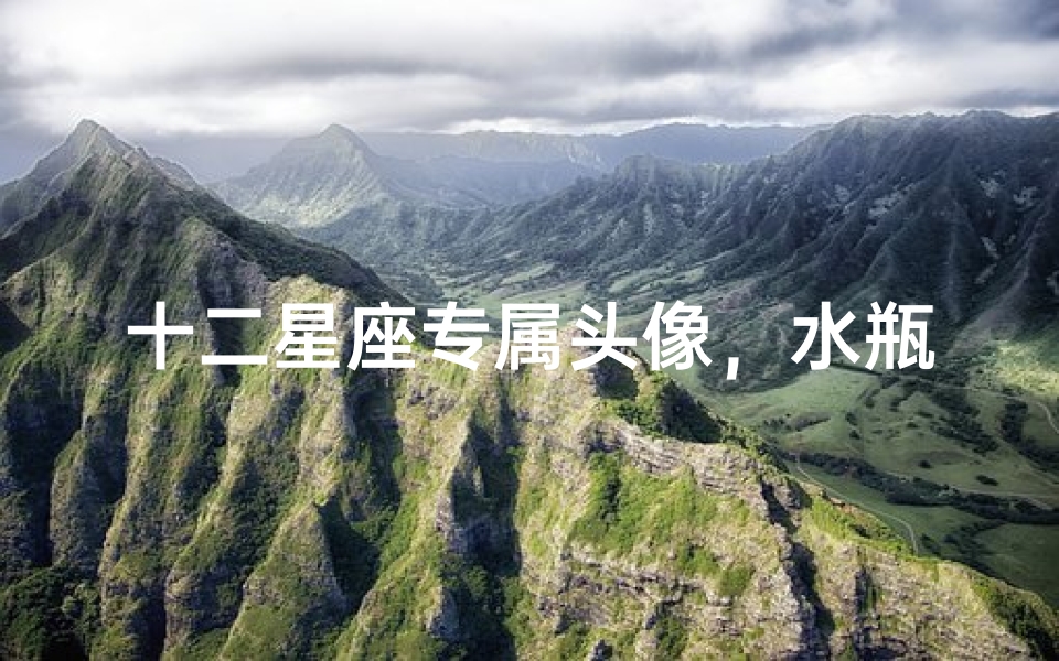 十二星座专属头像,水瓶座独特风格解析