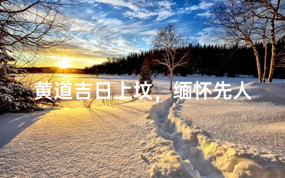 黄道吉日上坟,缅怀先人,传承孝道