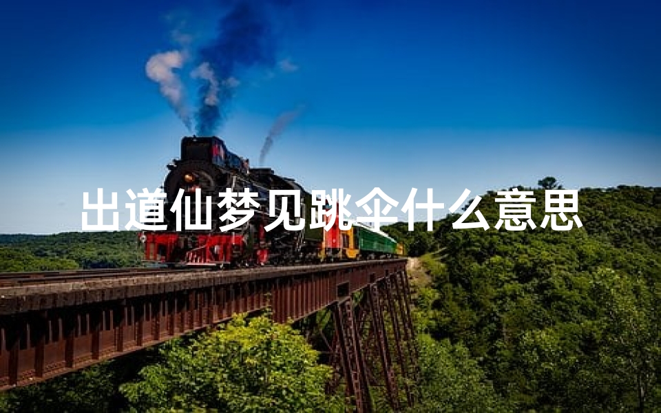 出道仙梦见跳伞什么意思;出道仙梦见自己飞是什么意思
