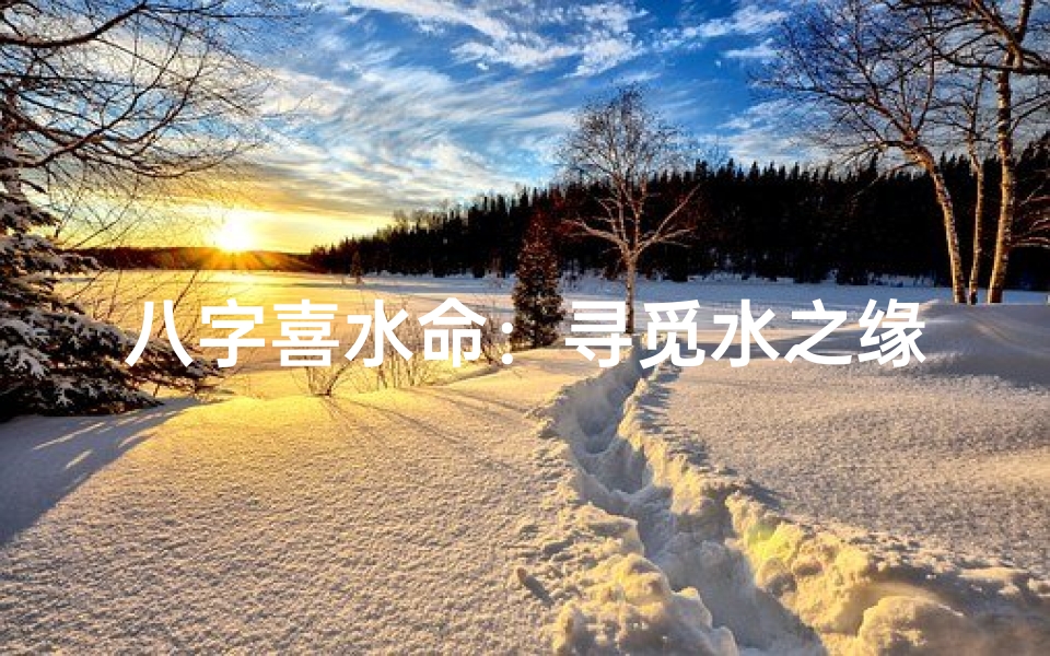 八字喜水命:寻觅水之缘,共谱人生篇-海瑞算卦网