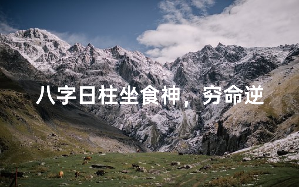 八字日柱坐食神,穷命逆袭之路