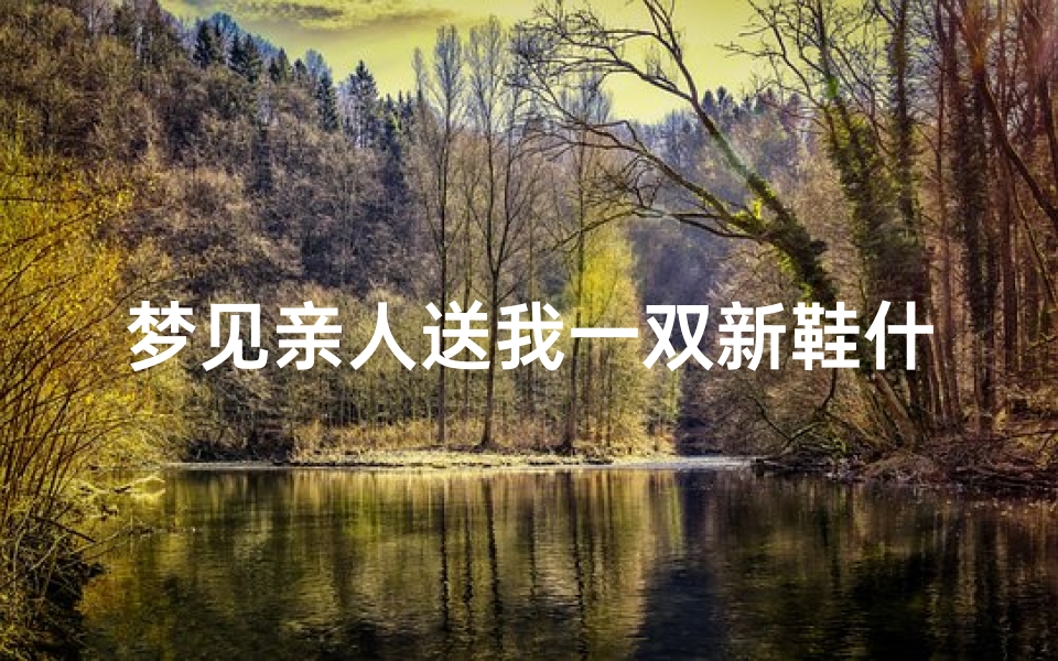 梦见亲人送我一双新鞋什么意思,梦见亲人送鞋什么预兆