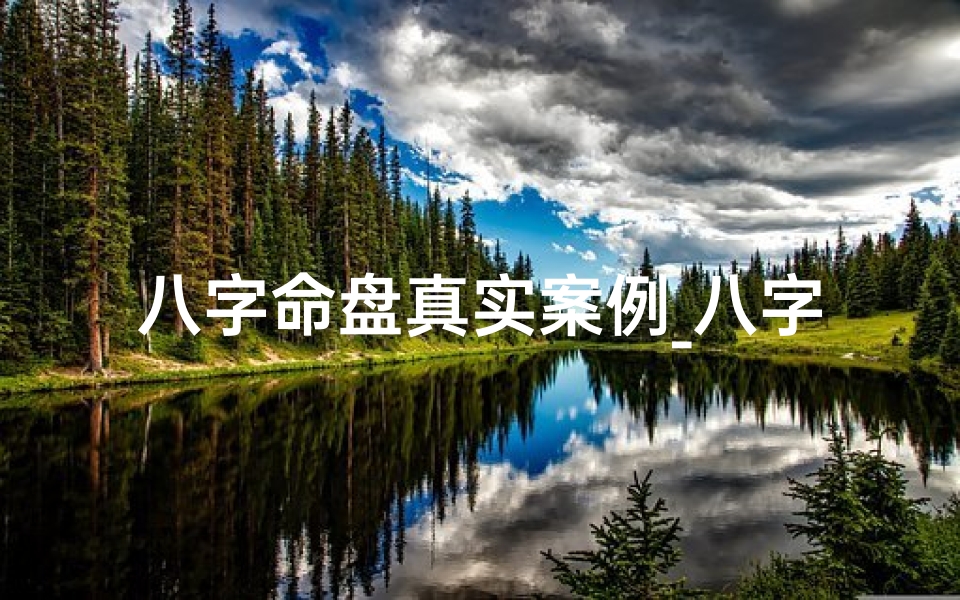 八字命盘真实案例_八字命盘百度百科