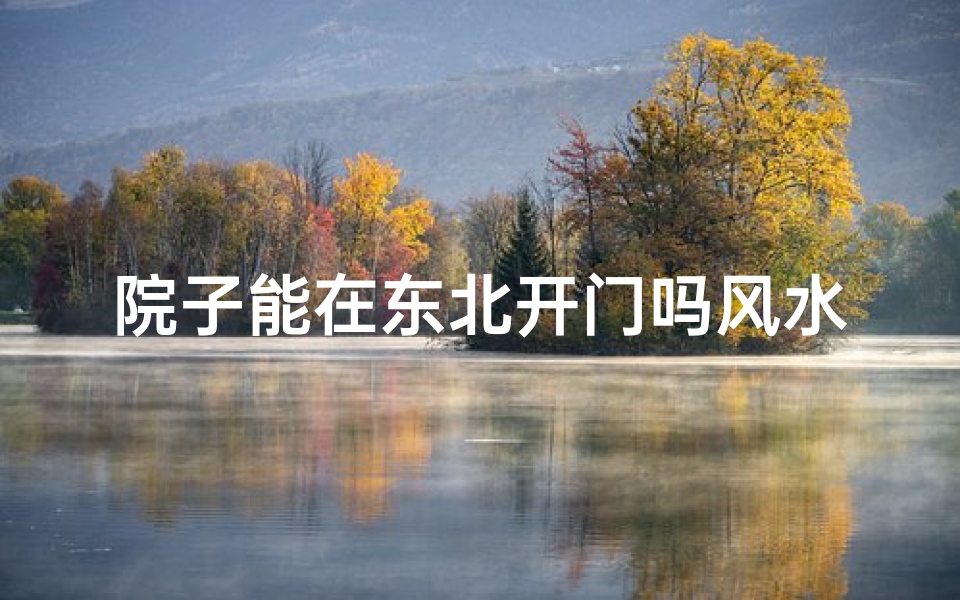 院子能在东北开门吗风水,院子能在东北开门吗风水好吗