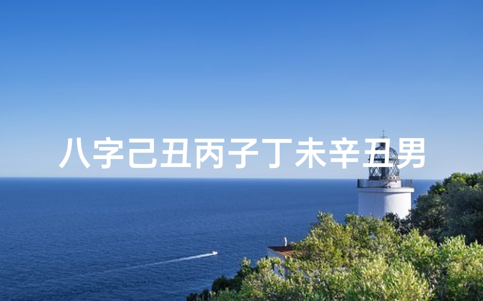 八字己丑丙子丁未辛丑男命(己丑丁丑丙寅)