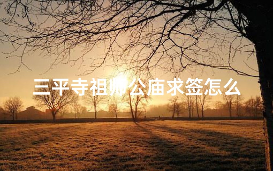 三平寺祖师公庙求签怎么求(明正德,无嗣立嘉靖石巩先起九层岩塔)