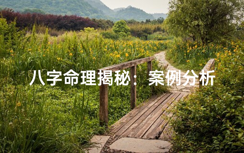 八字命理揭秘:案例分析婚姻运势好坏