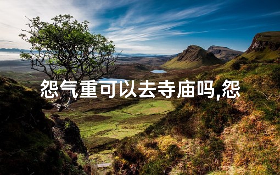 怨气重可以去寺庙吗,怨气重时寺庙可去求解脱