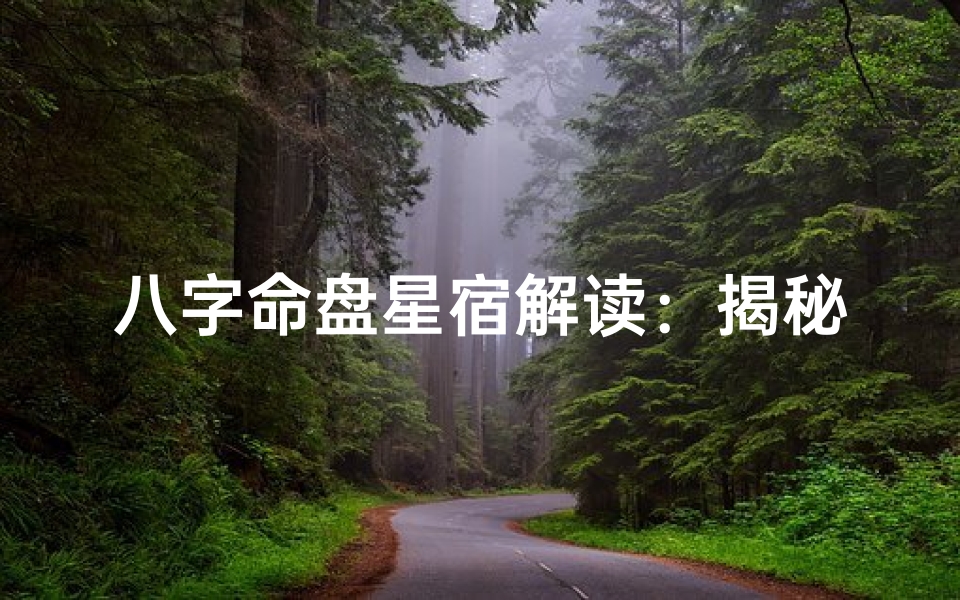 八字命盘星宿解读:揭秘命运奥秘-海瑞算卦网