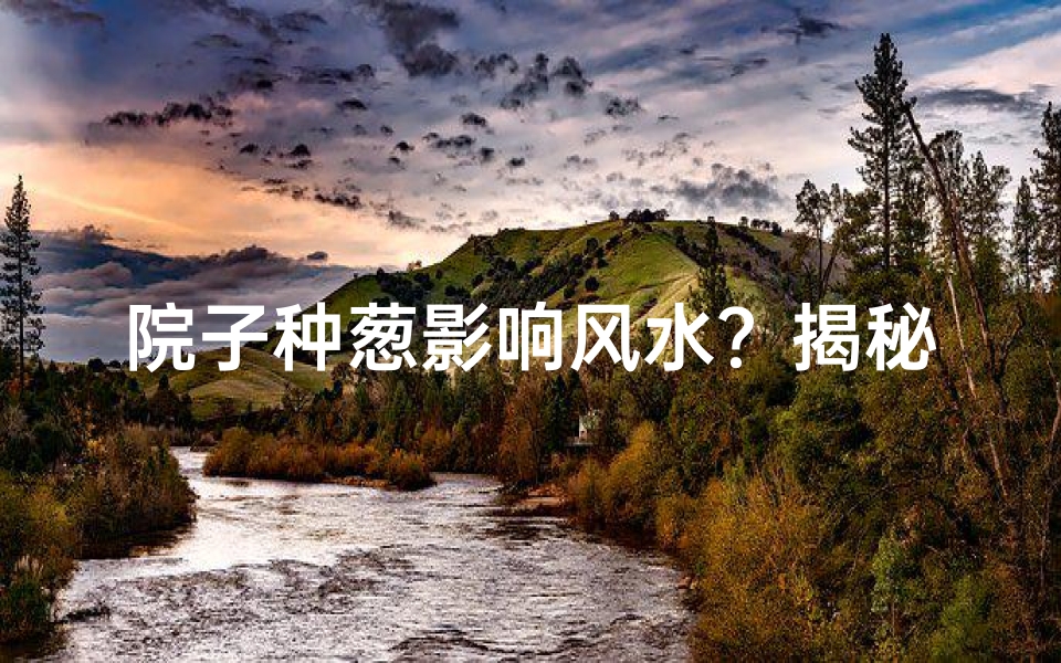院子种葱影响风水?揭秘家居风水的奥秘