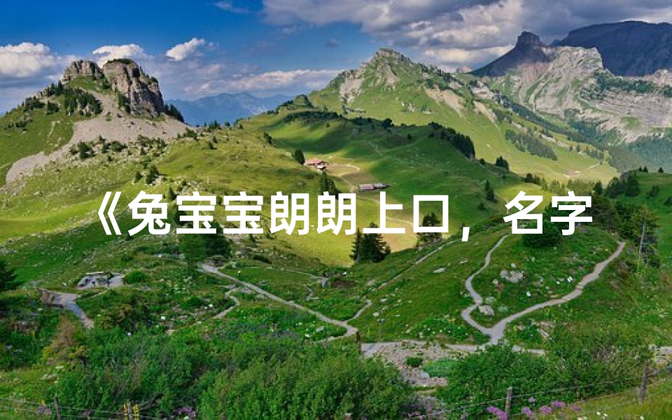 《兔宝宝朗朗上口,名字怎么取?》