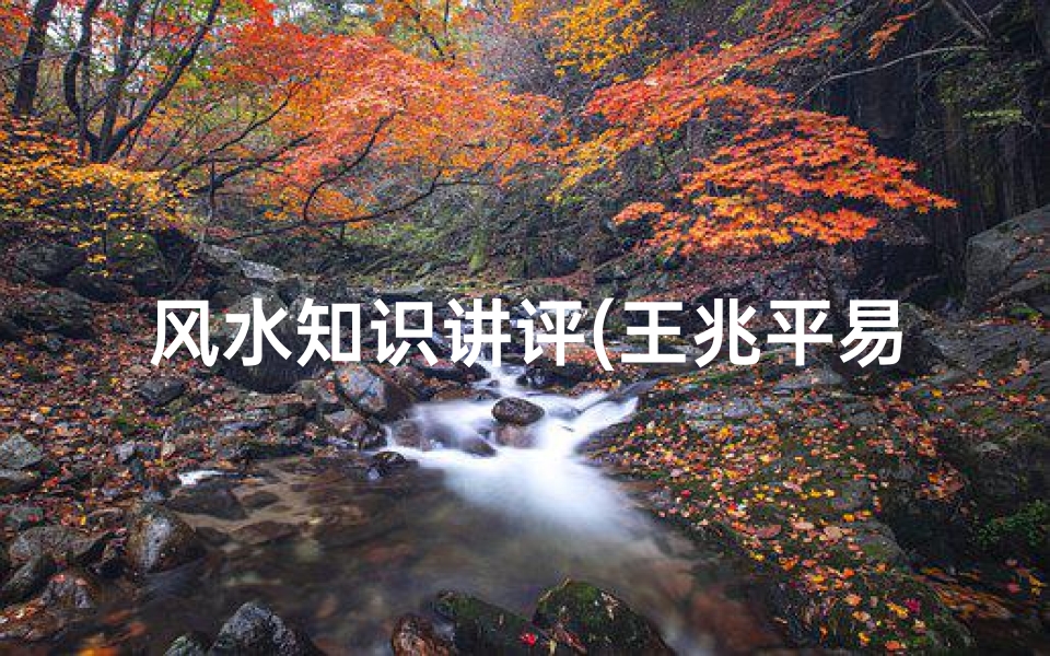 风水知识讲评(王兆平易经占卜自学堂堂主)