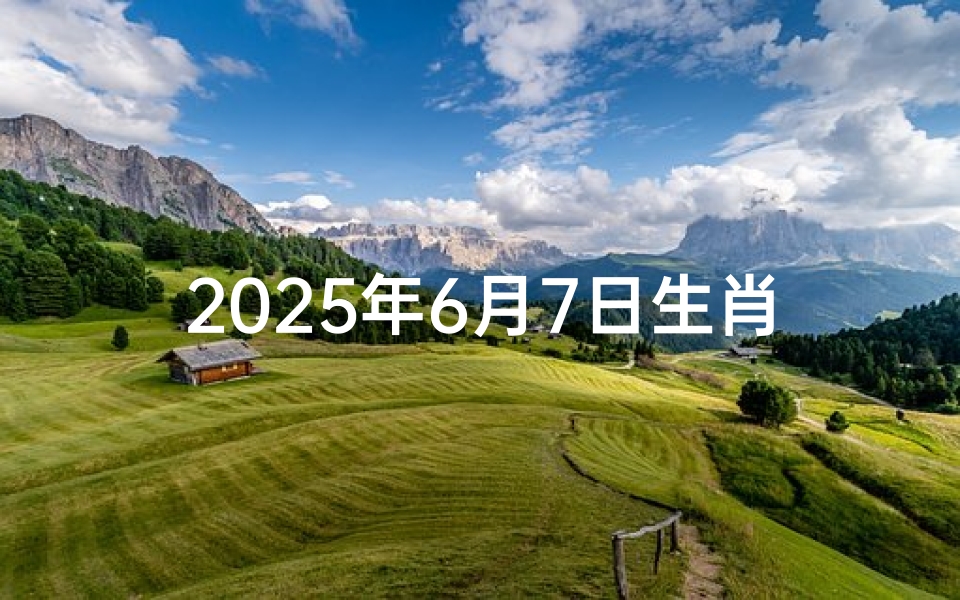 2025年6月7日生肖运势解析-每日运势指南