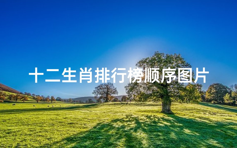 十二生肖排行榜顺序图片表(十二生肖排序图片)