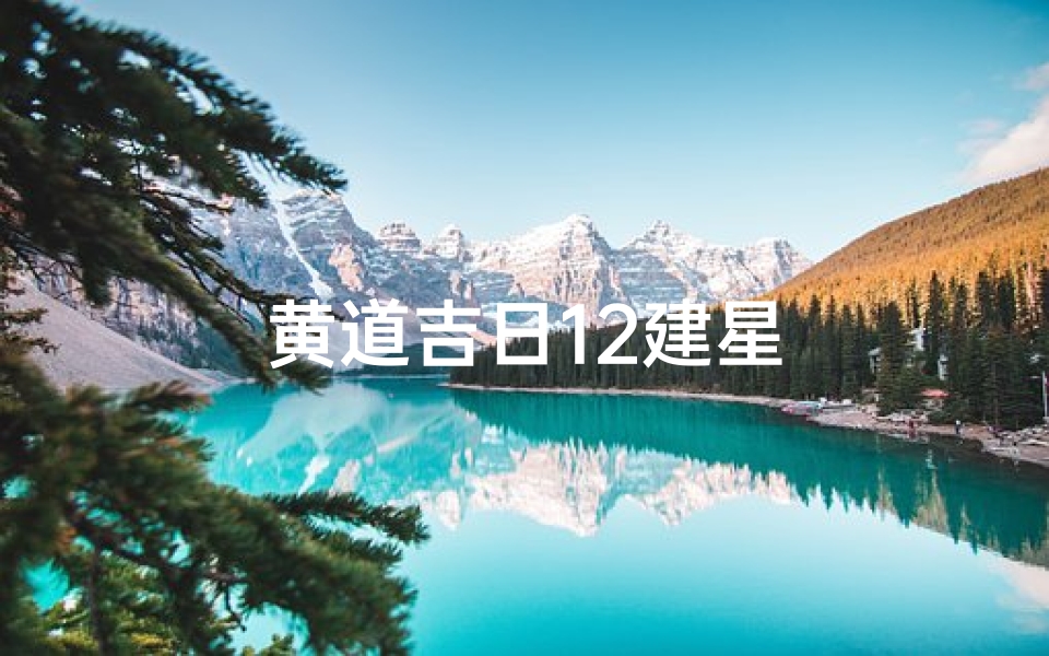 黄道吉日12建星
