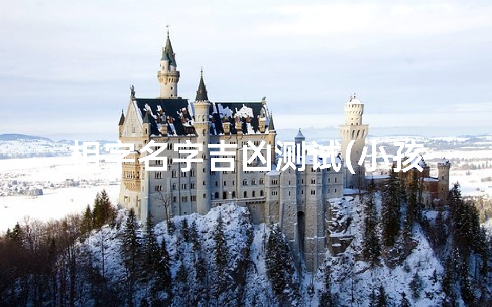相字名字吉凶测试(小孩带熠字内涵好名字)