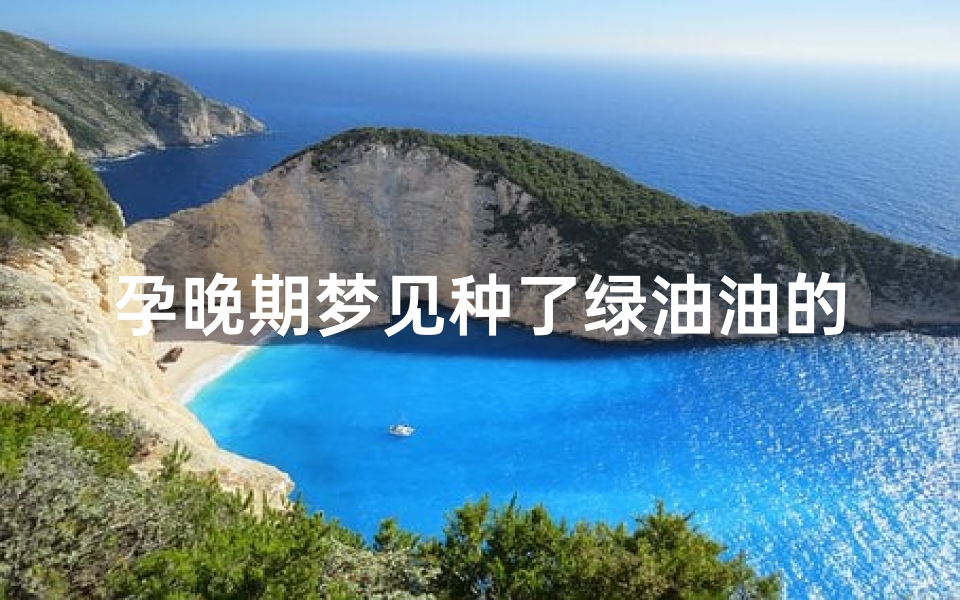 孕晚期梦见种了绿油油的葱,孕妇梦见绿油油的葱苗