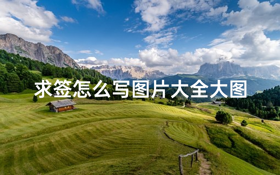 求签怎么写图片大全大图(汉字 签 如何解释 签字怎么写)