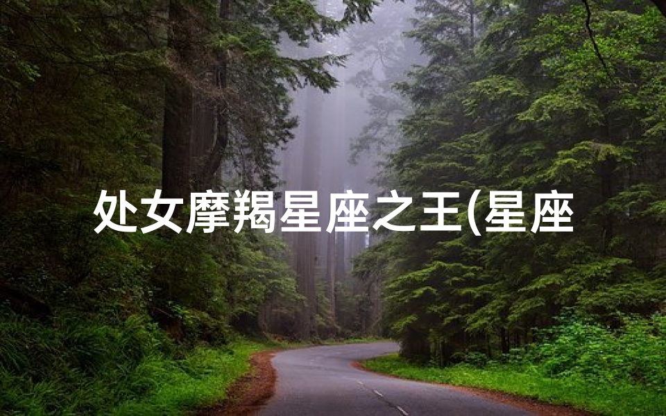 处女摩羯星座之王(星座的四大金刚 是哪四个 )