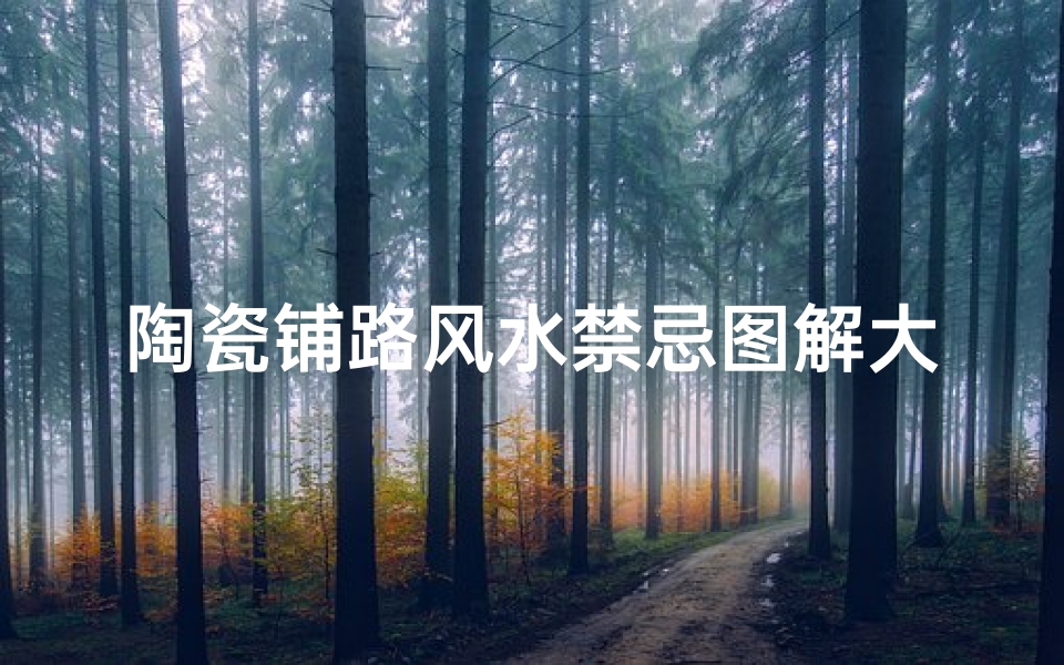 陶瓷铺路风水禁忌图解大全(卧室陶瓷花瓶摆放风水禁忌)