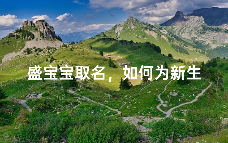 盛宝宝取名，如何为新生儿取一个寓意美好的名字