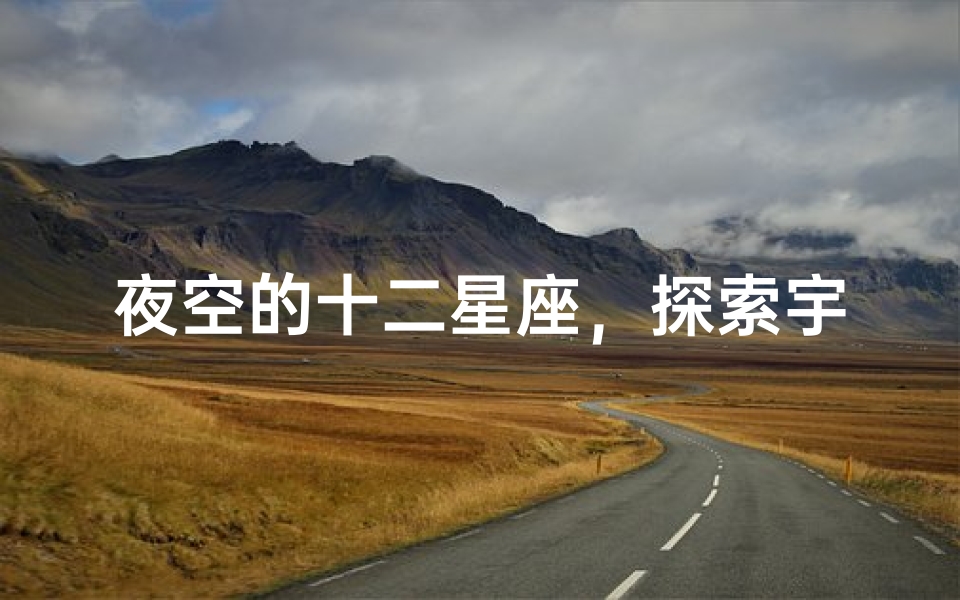夜空的十二星座,探索宇宙中的神秘符号